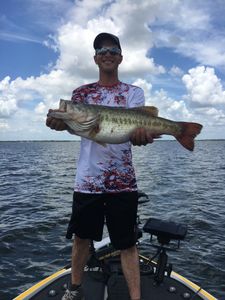 His smile explains the moment! His new PB.